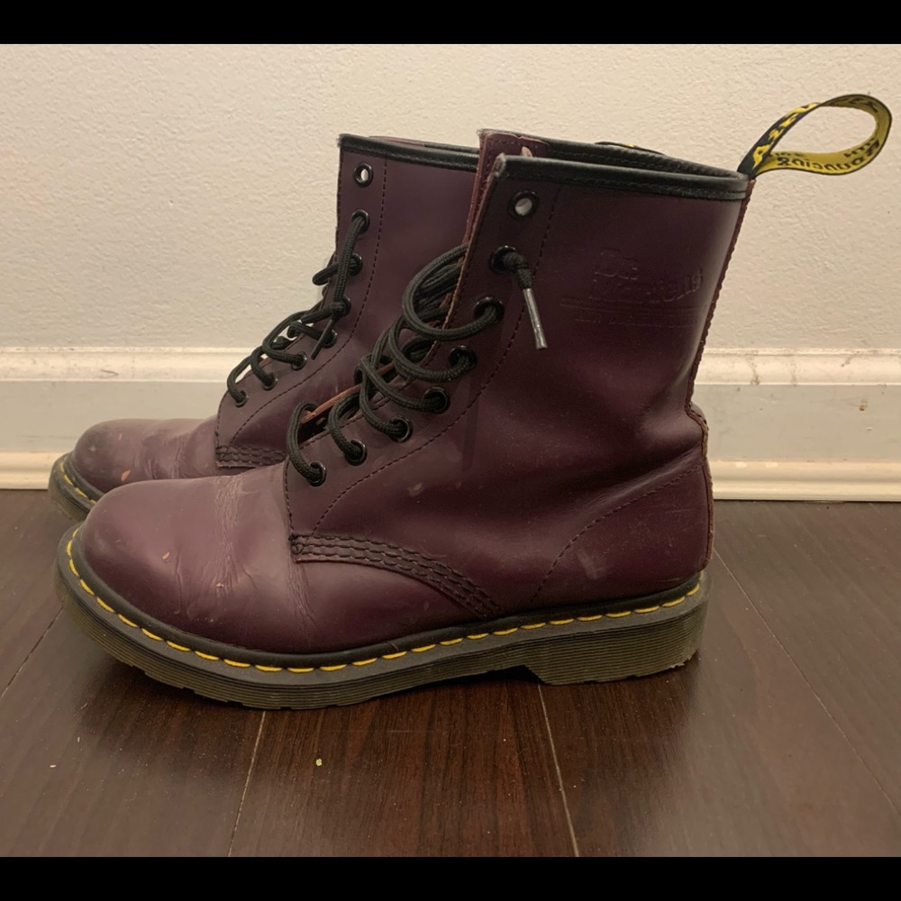Purple 1460 Doc Martens